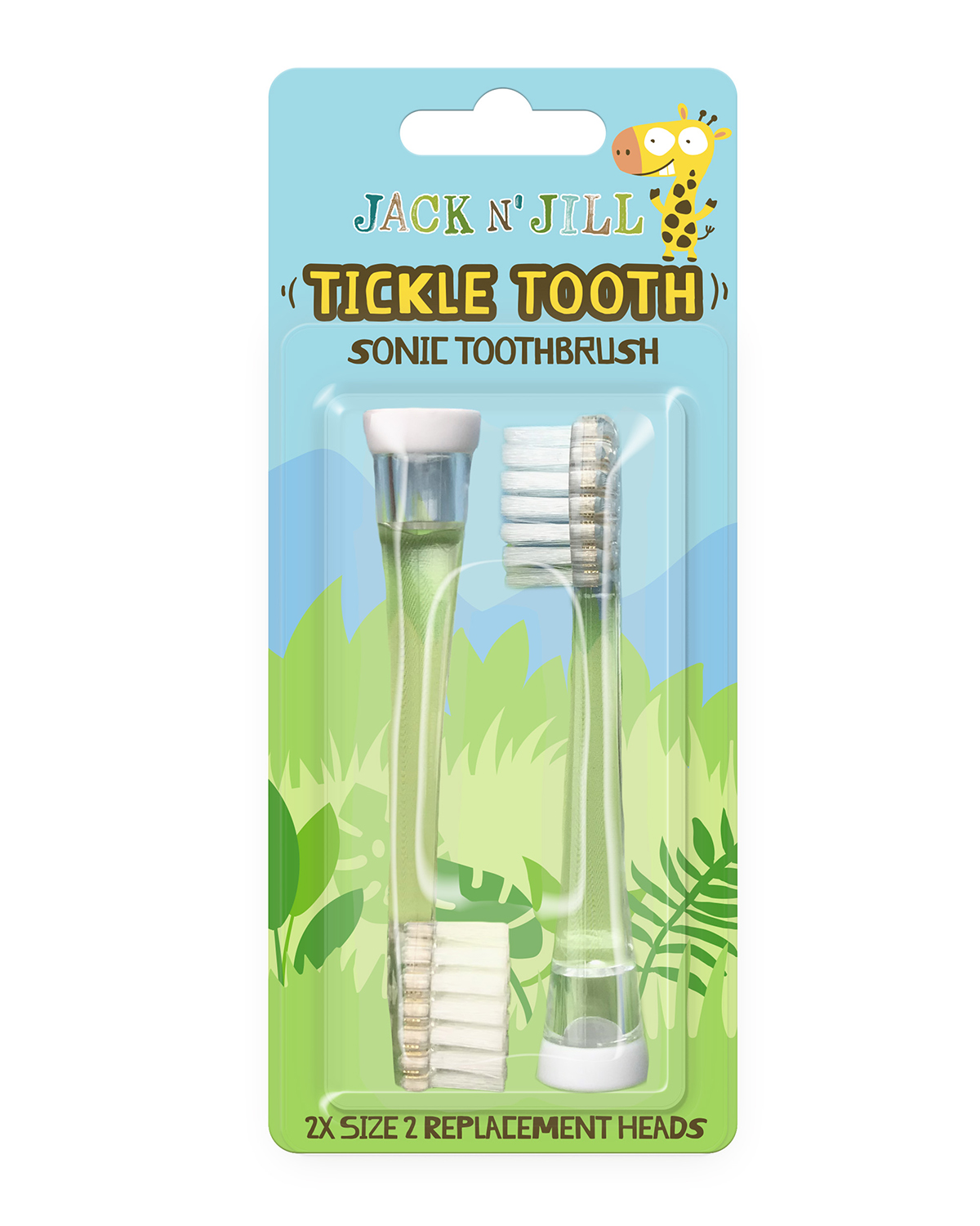 Jack N’Jill Sonic Toothbrush elektrilise hambaharja asenduspead